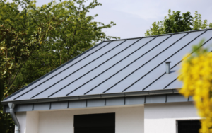 Metal roofing installed on a residential home in Ontario